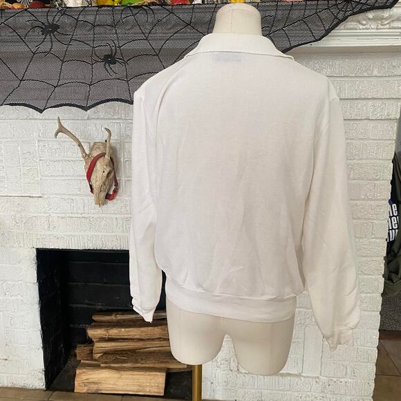 Vintage 90s coquette floral sweatshirt - Picture 3 of 5